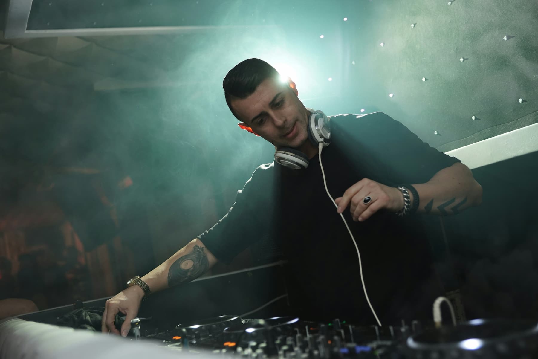 DJ en action