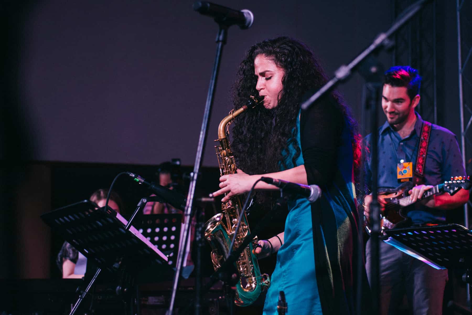 Jazz band en live
