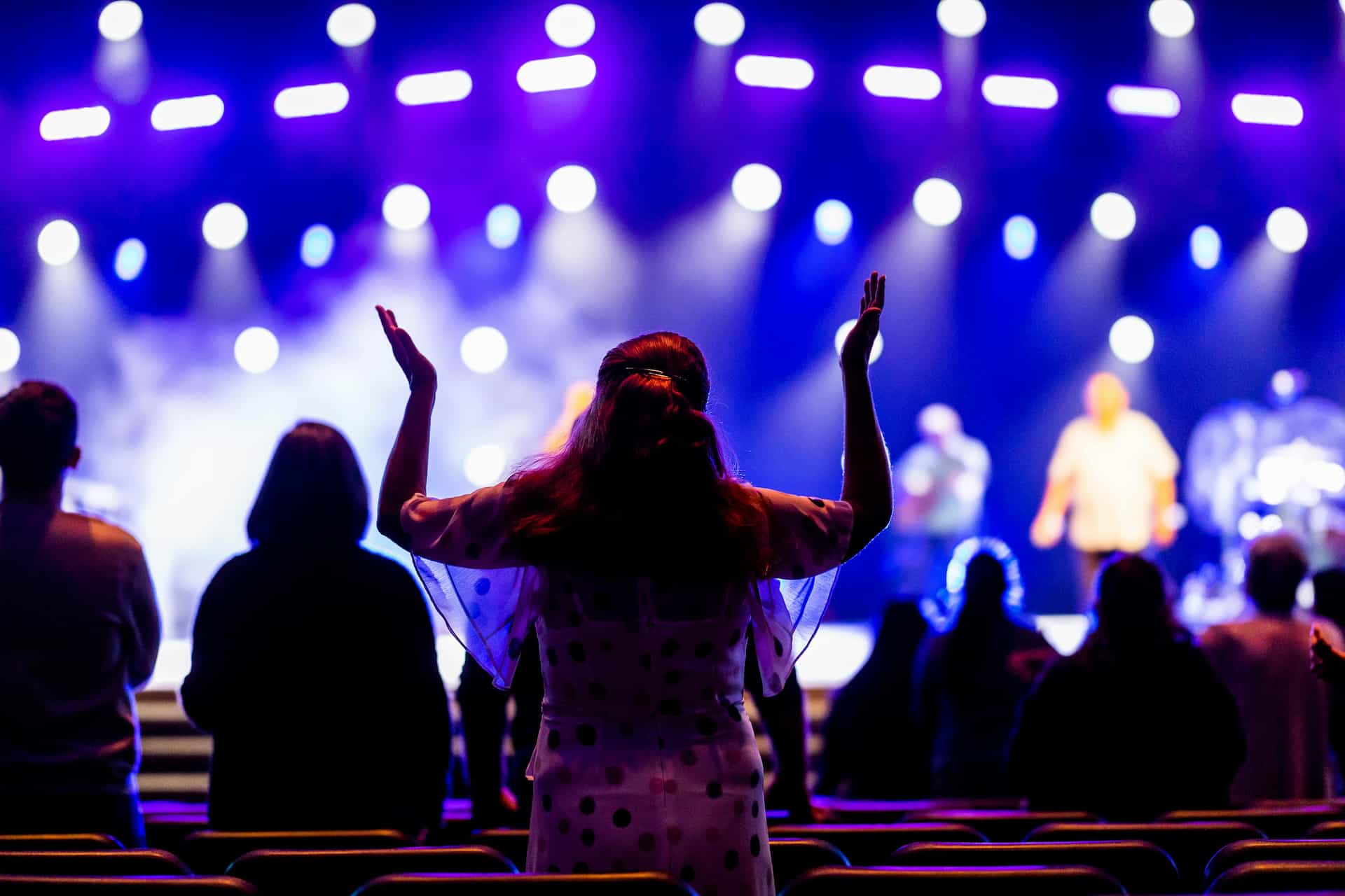 chant gospel avec le public