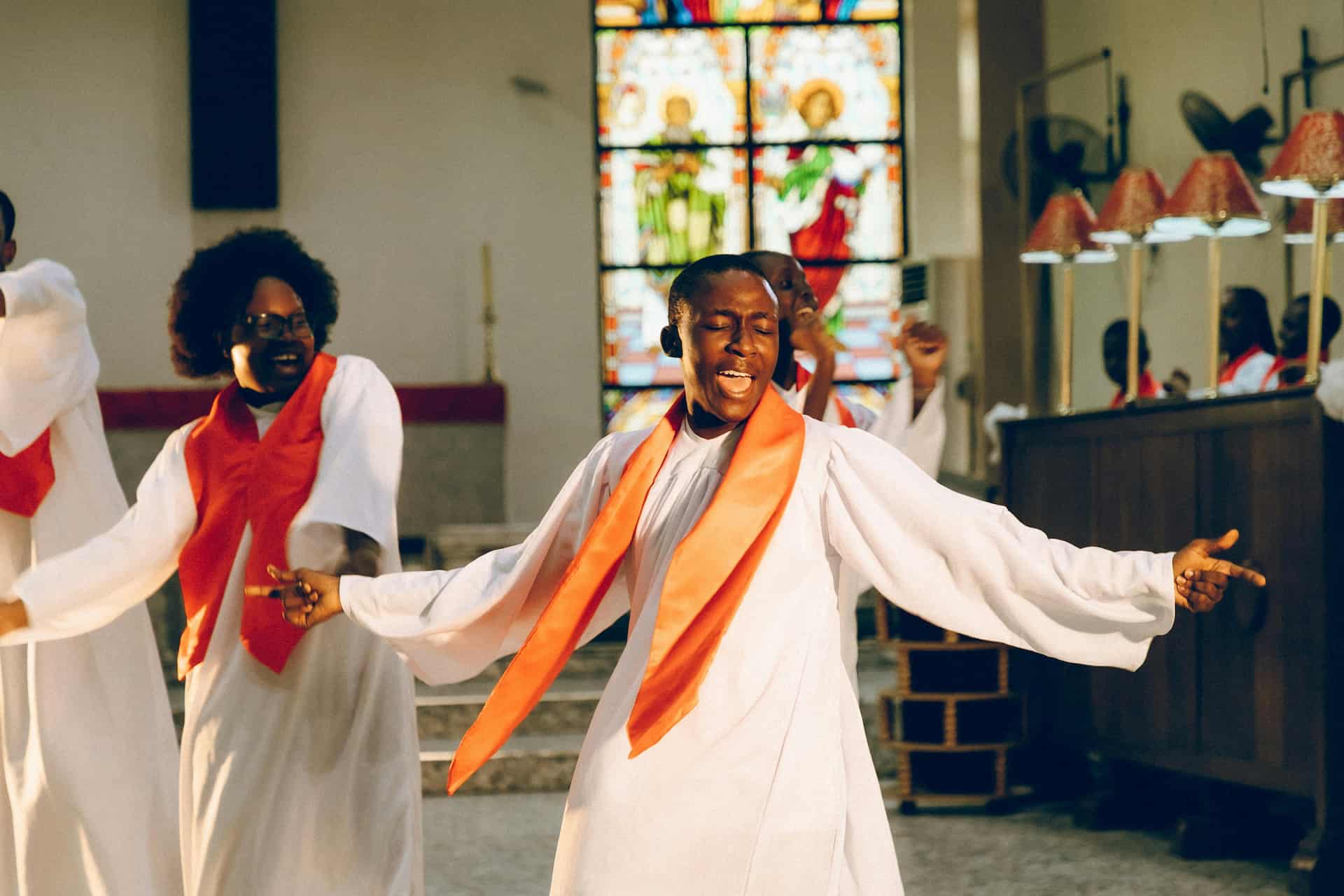 gospel et danse à l'église