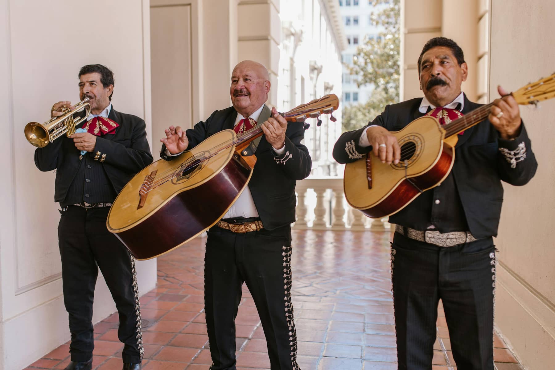 Groupe de mariachi traditionnel