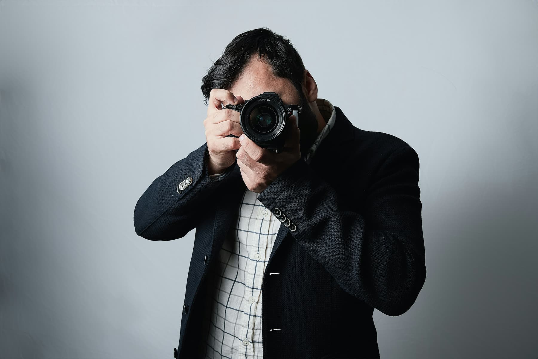 Photographe en studio