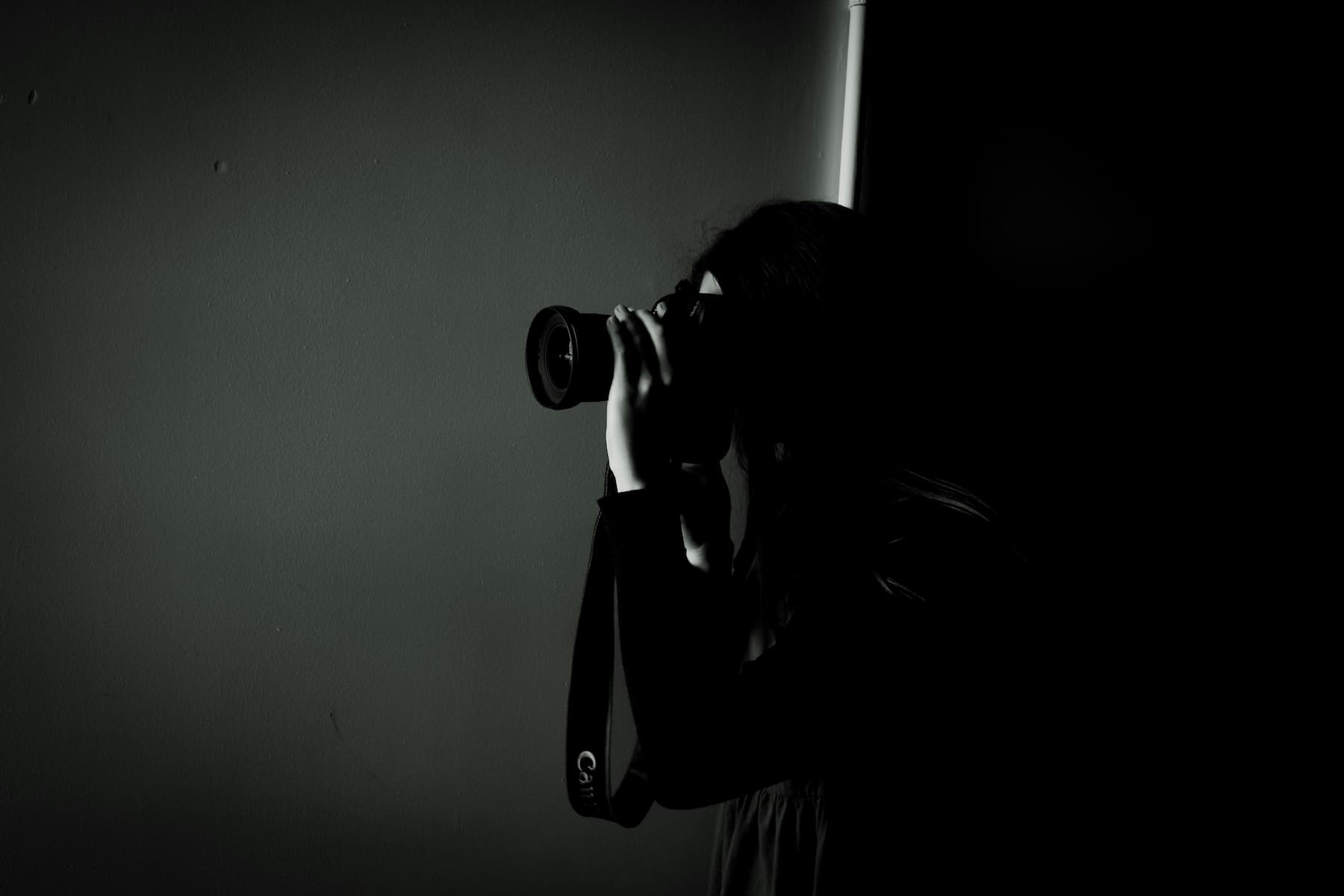 Photographe en action