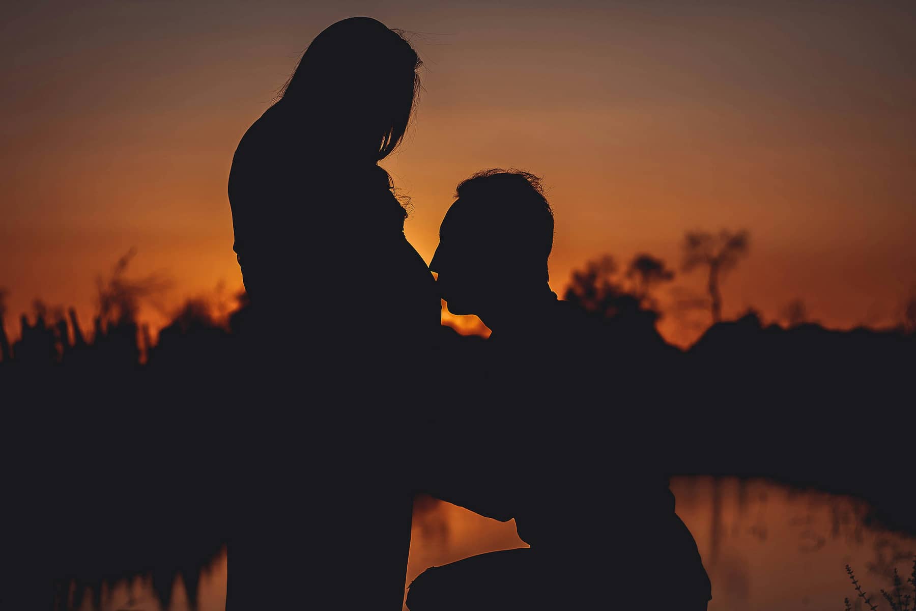 Shooting photo grossesse en couple