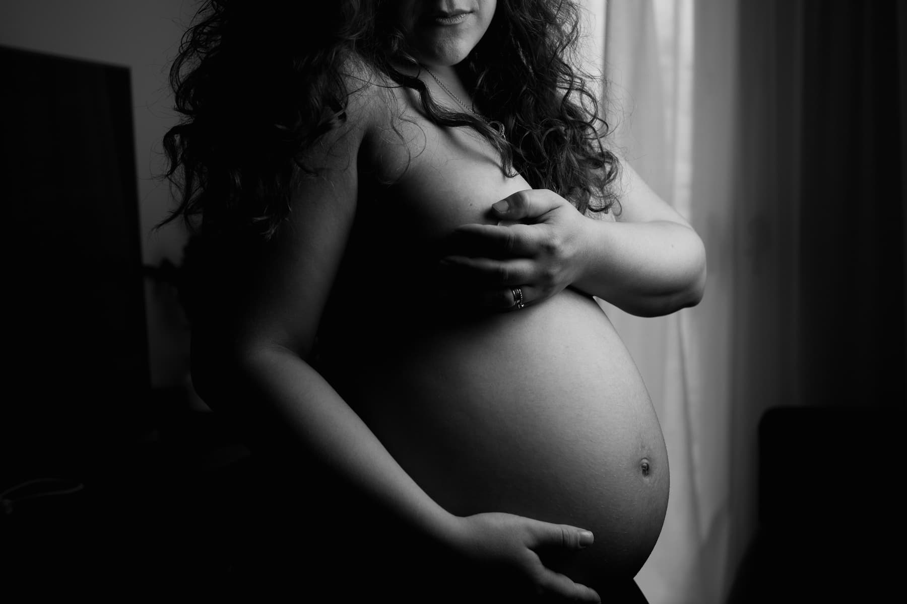 Shooting photo grossesse nue