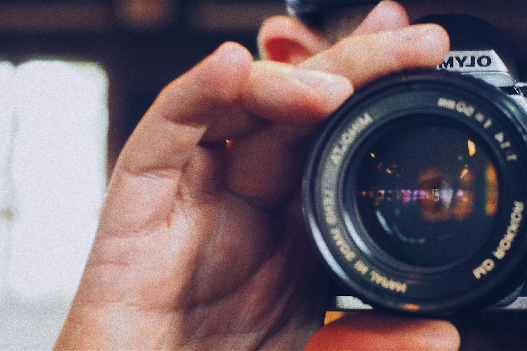 Focus sur l'appareil photo