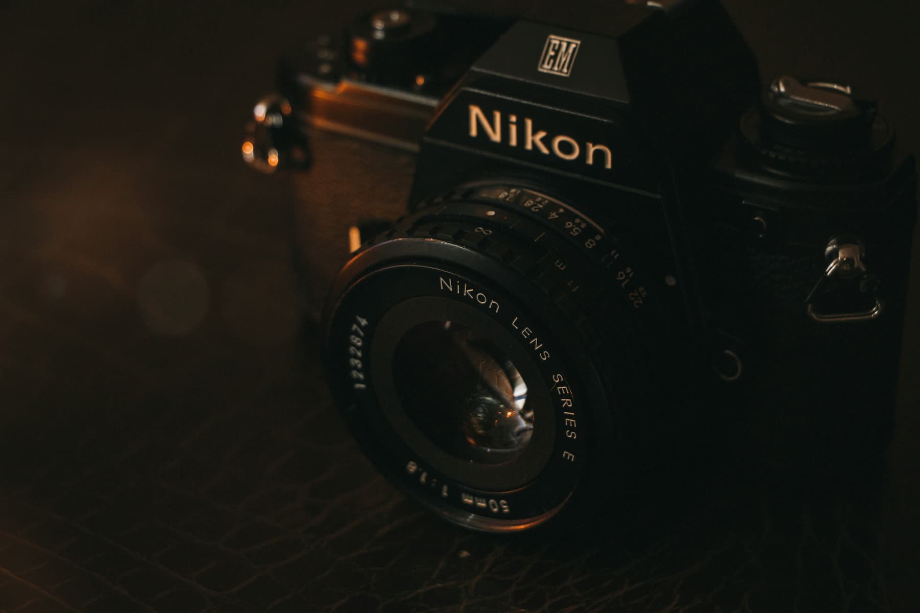 Zoom sur un appareil photo