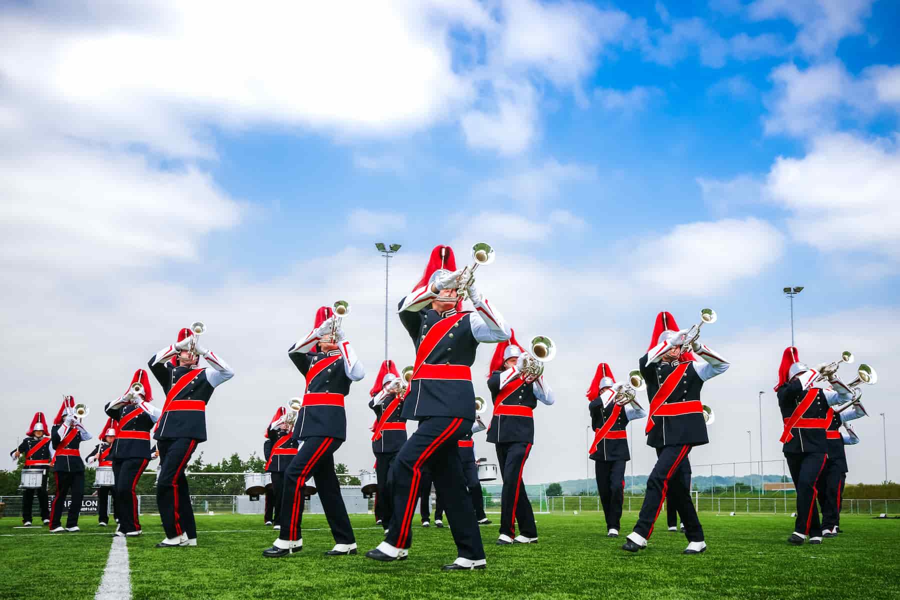 Fanfare en extérieur
