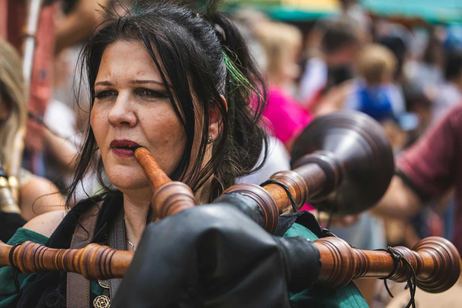 Joueuse de cornemuse
