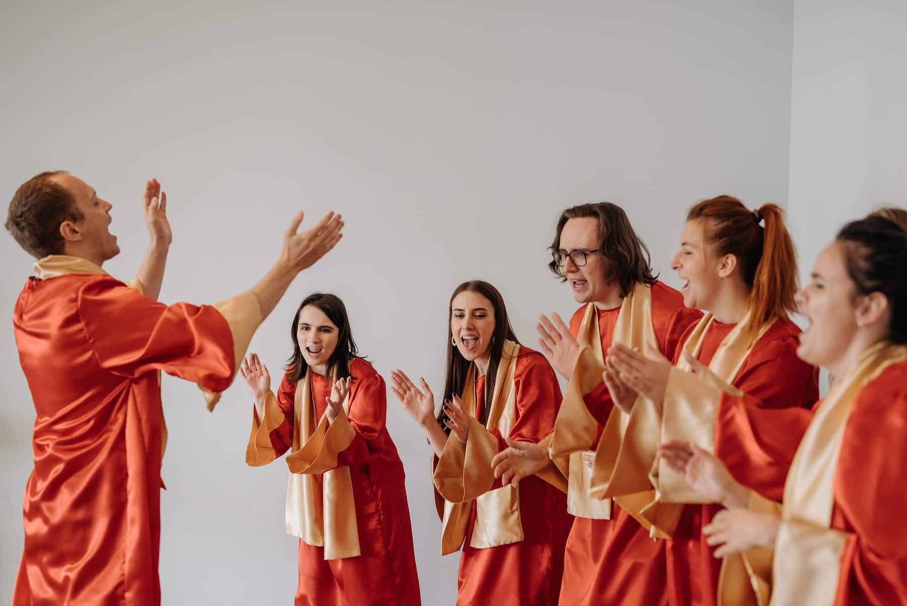 Prestation chorale gospel