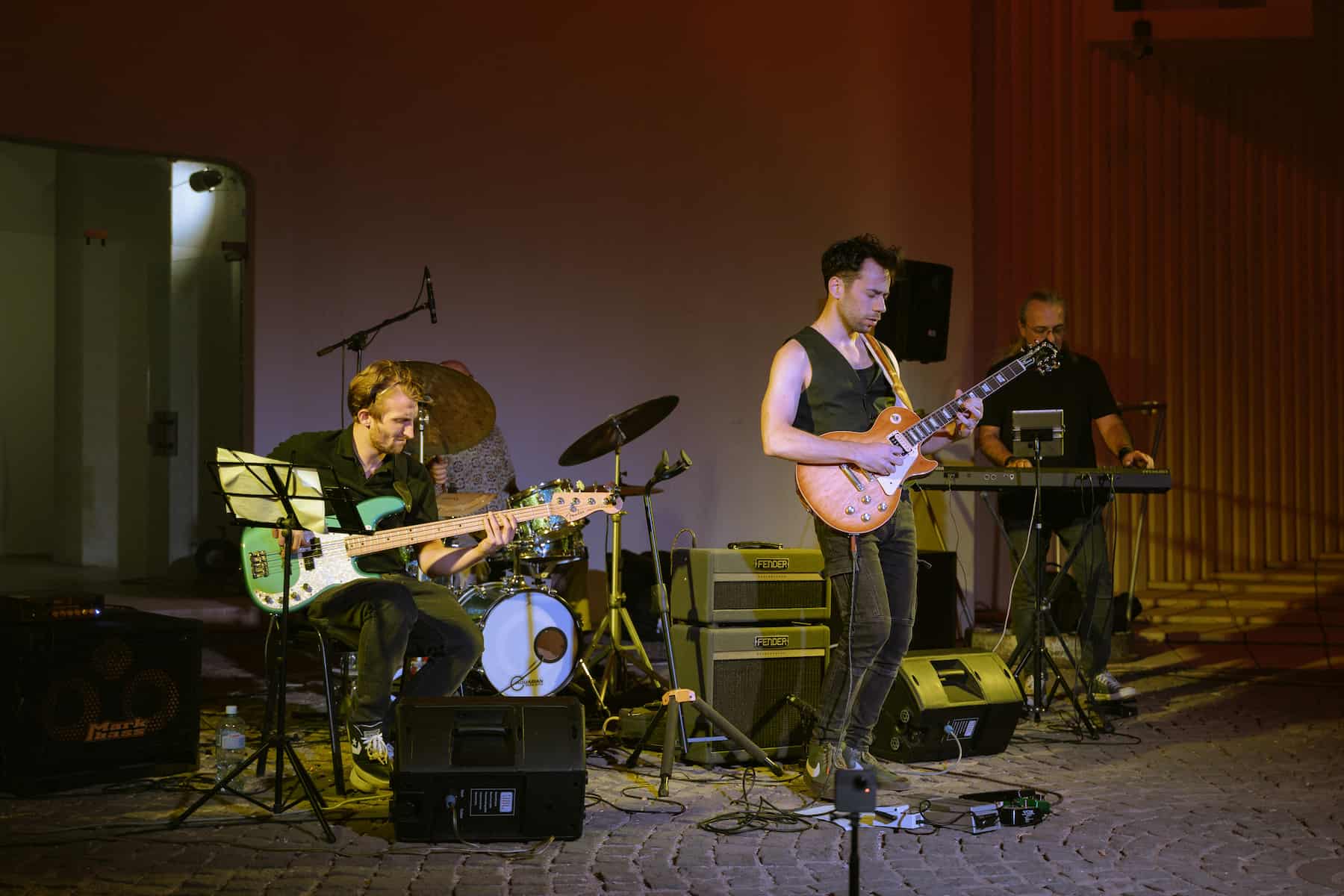 Groupe de musique irlandaise en live